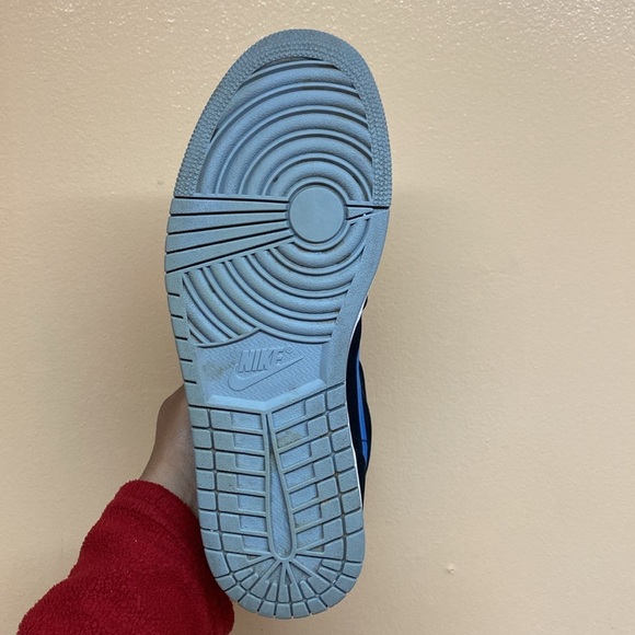 Air Jordan 1 Mid Multi Color Swoosh Black 554724-065 - Picture 10 of 16